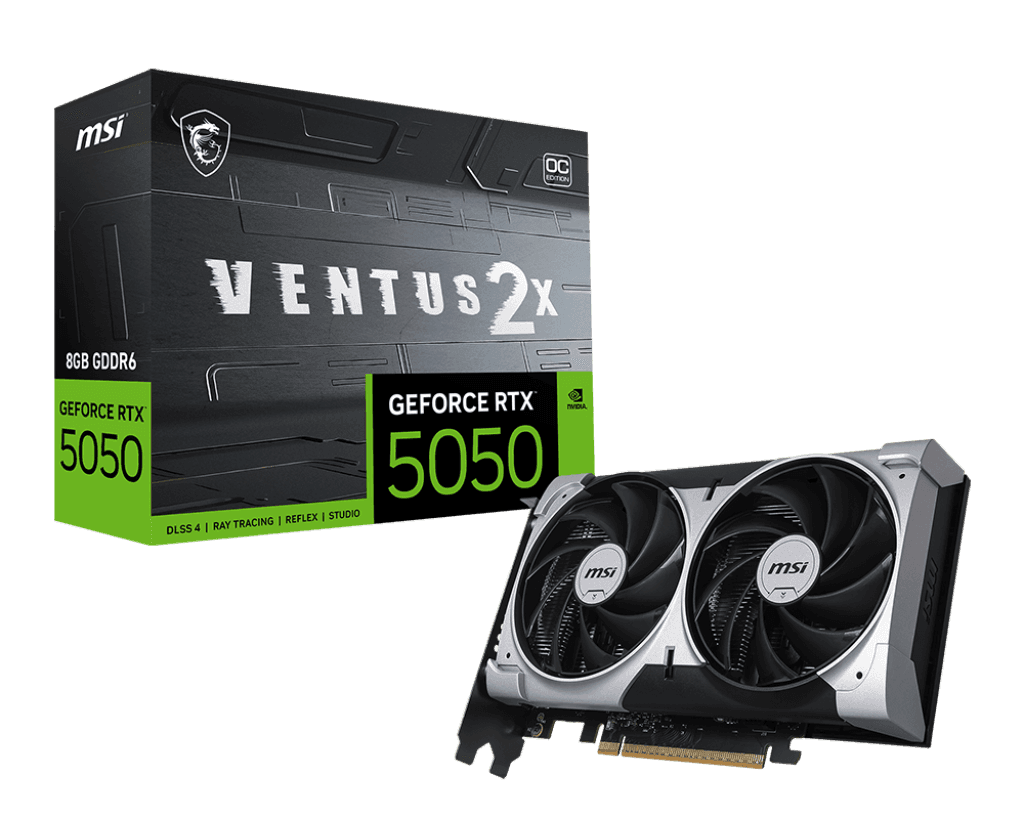 VGA MSI GeForce RTX 5050 8G VENTUS 2X OC