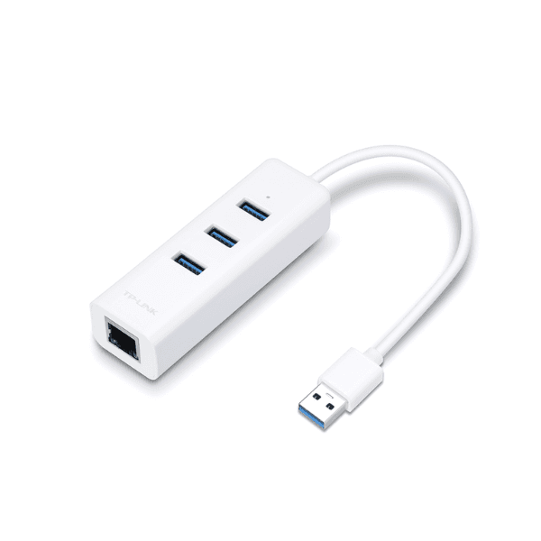 UE330 Adap USB 3.0 a Ethernet Gigabit RJ45 + Minihub