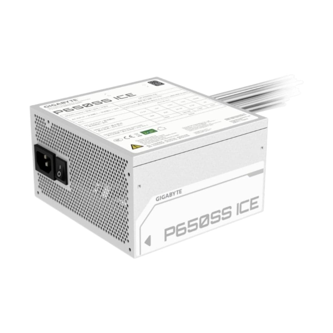 Fuente Gigabyte 650W 80 Plus Silver ATX 3.1 White